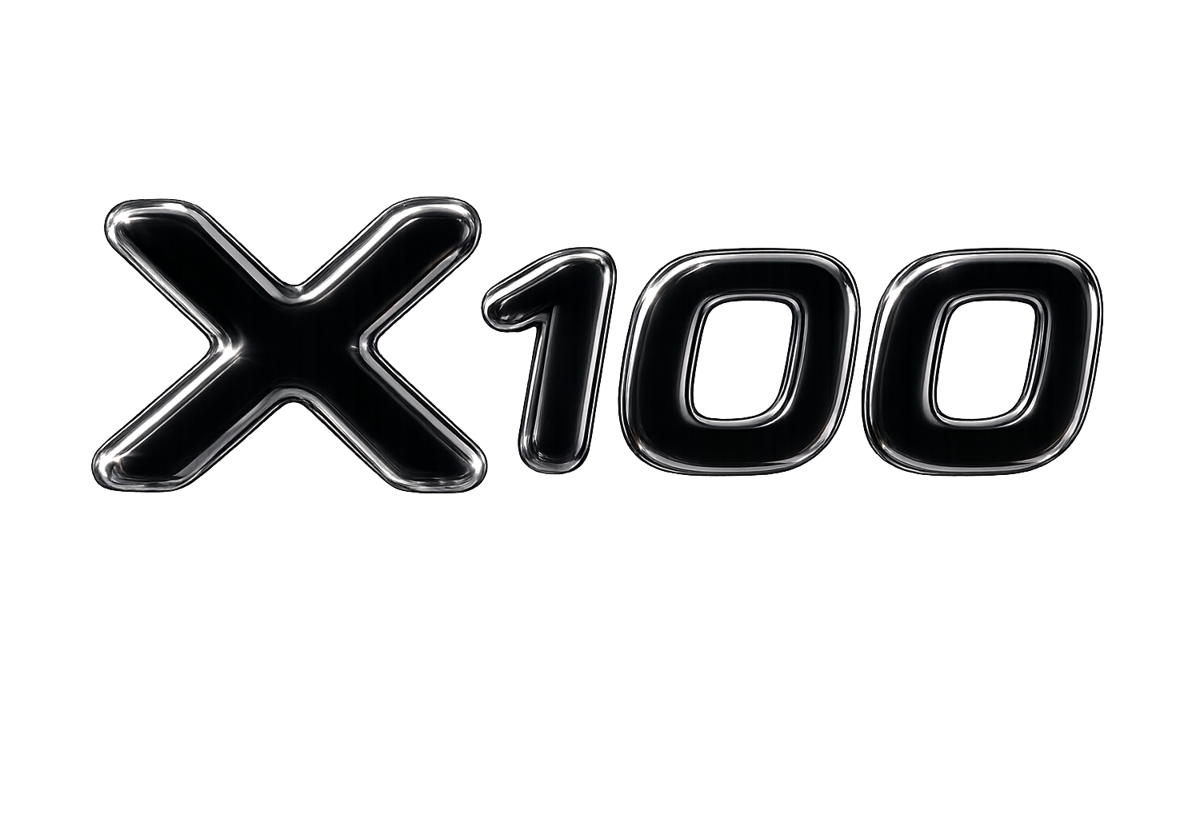 X100
